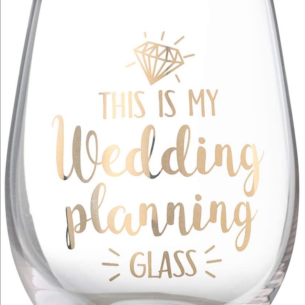 Wedding Wine Glass